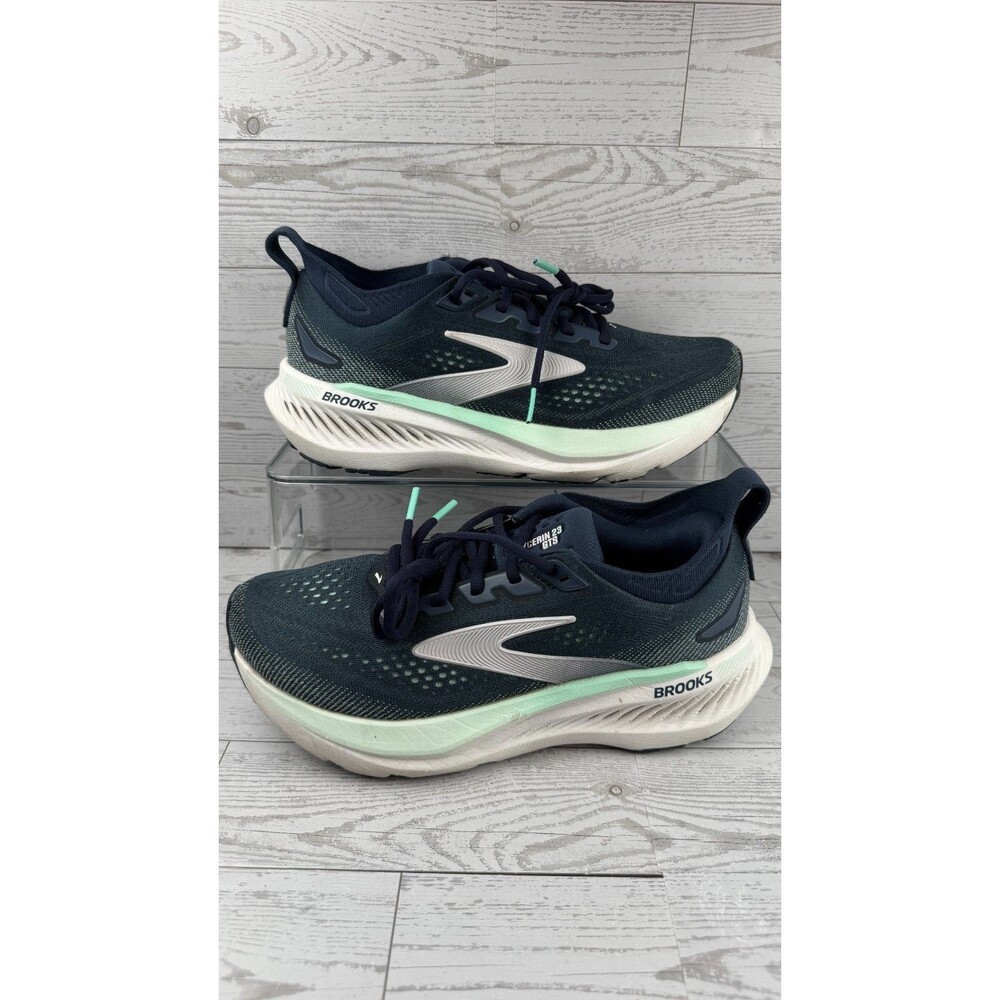 Brooks Glycerin GTS 23 1204921B453 Blue 8.5B Women's Tuned Guiderails Shoes #461
